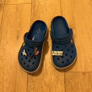 CROCS Kids Blue Superhero Clogs